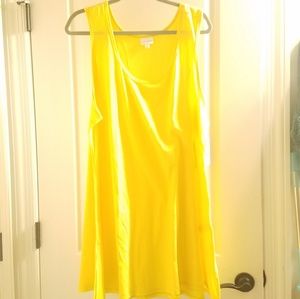 Lularoe 3xl yellow perfect tank